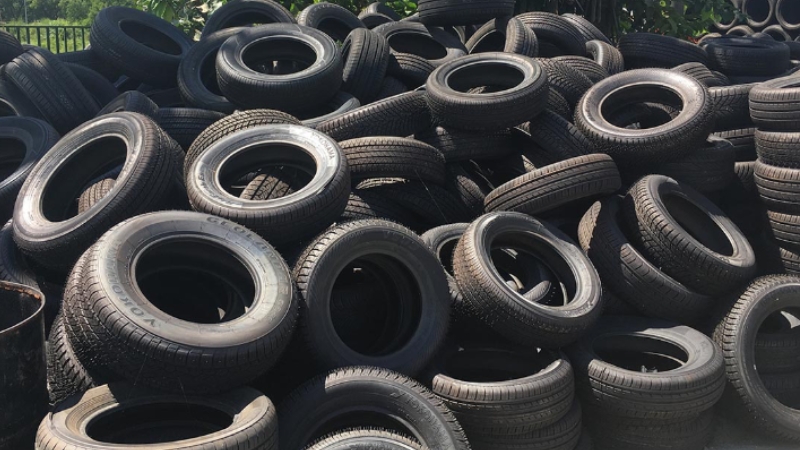used tires pyrolysis