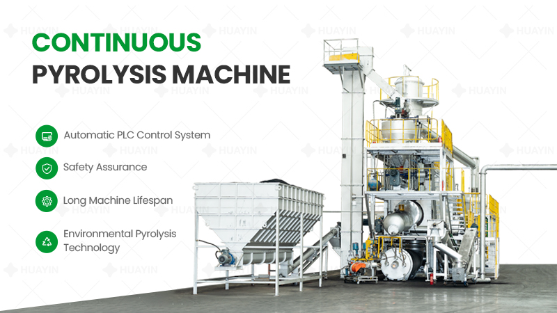 continuous pyrolysis plant for sale in India