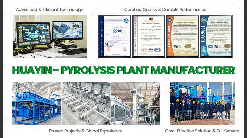 Huayin pyrolysis machine advantages