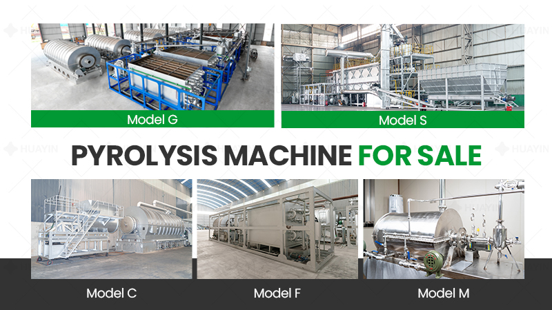 Huayin pyrolysis machine types