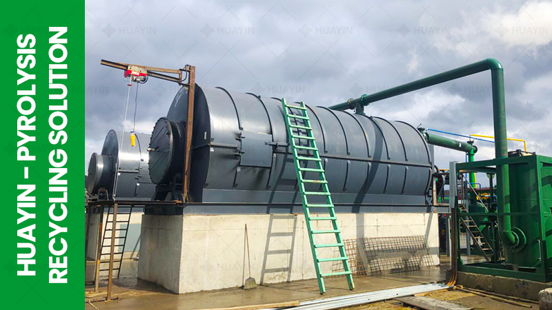 Huayin pyrolysis machine for sale